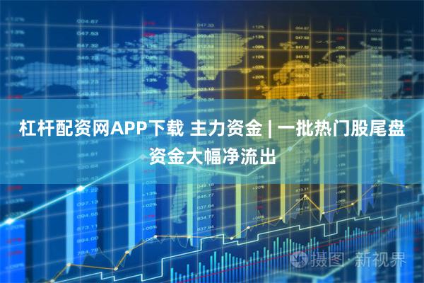 杠杆配资网APP下载 主力资金 | 一批热门股尾盘资金大幅净流出