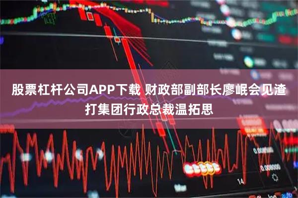 股票杠杆公司APP下载 财政部副部长廖岷会见渣打集团行政总裁温拓思